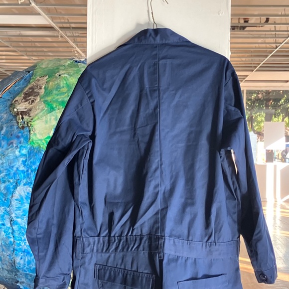 Blue utility overalls - Picture 6 of 9